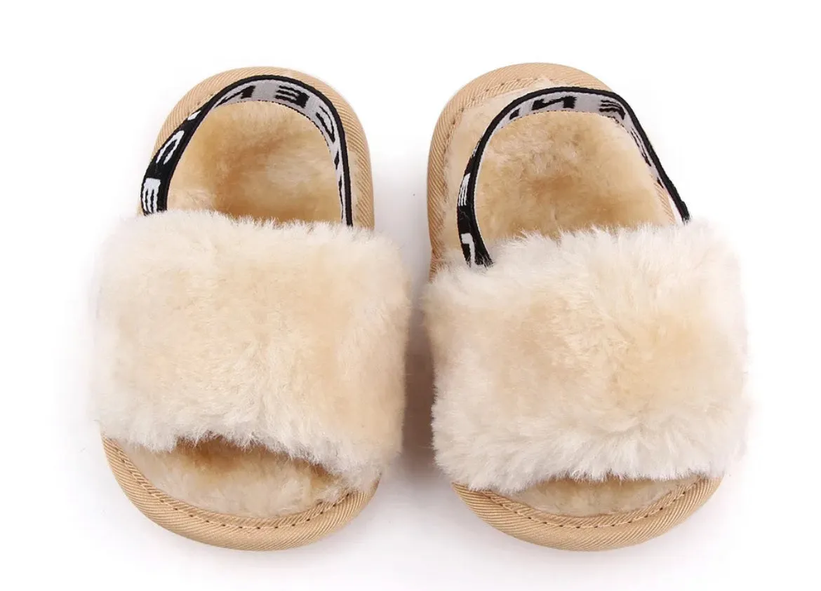 0-18Months “Sleeping Beauty” Princess Baby Slippers, Casual, Soft Sole, Little Girls  Collection