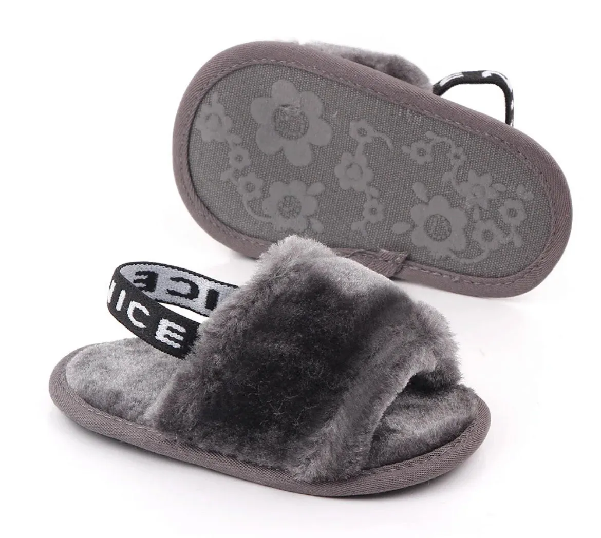 0-18Months “Sleeping Beauty” Princess Baby Slippers, Casual, Soft Sole, Little Girls  Collection
