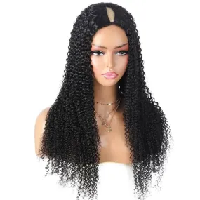 10A Kinky Curly Thin Part wig