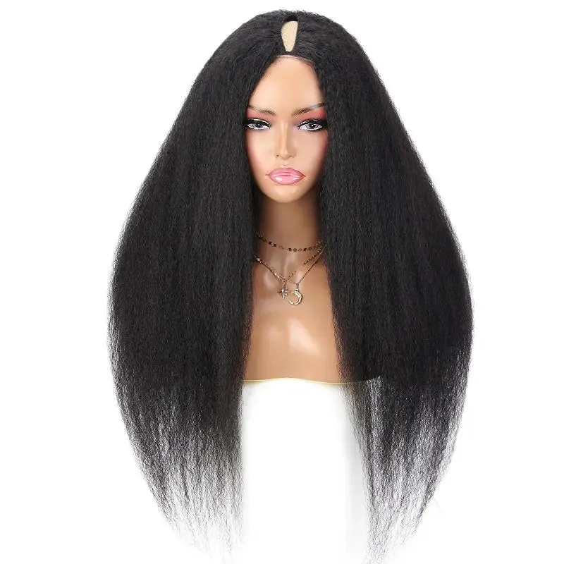 10A Kinky Curly Thin Part wig
