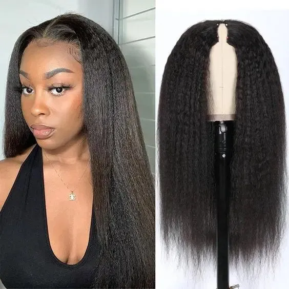 10A Kinky Curly Thin Part wig