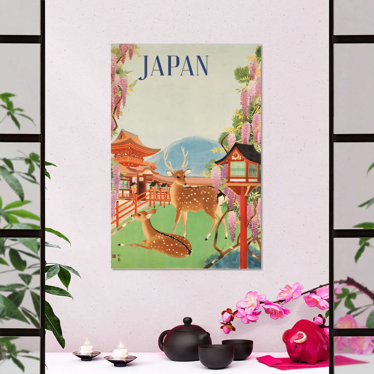 1930s Japanese Travel Poster Wall Art