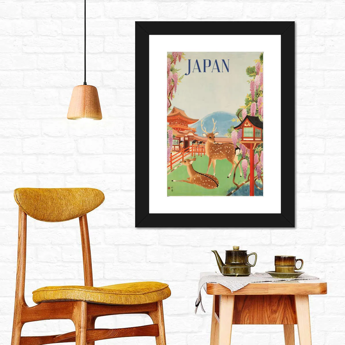 1930s Japanese Travel Poster Wall Art