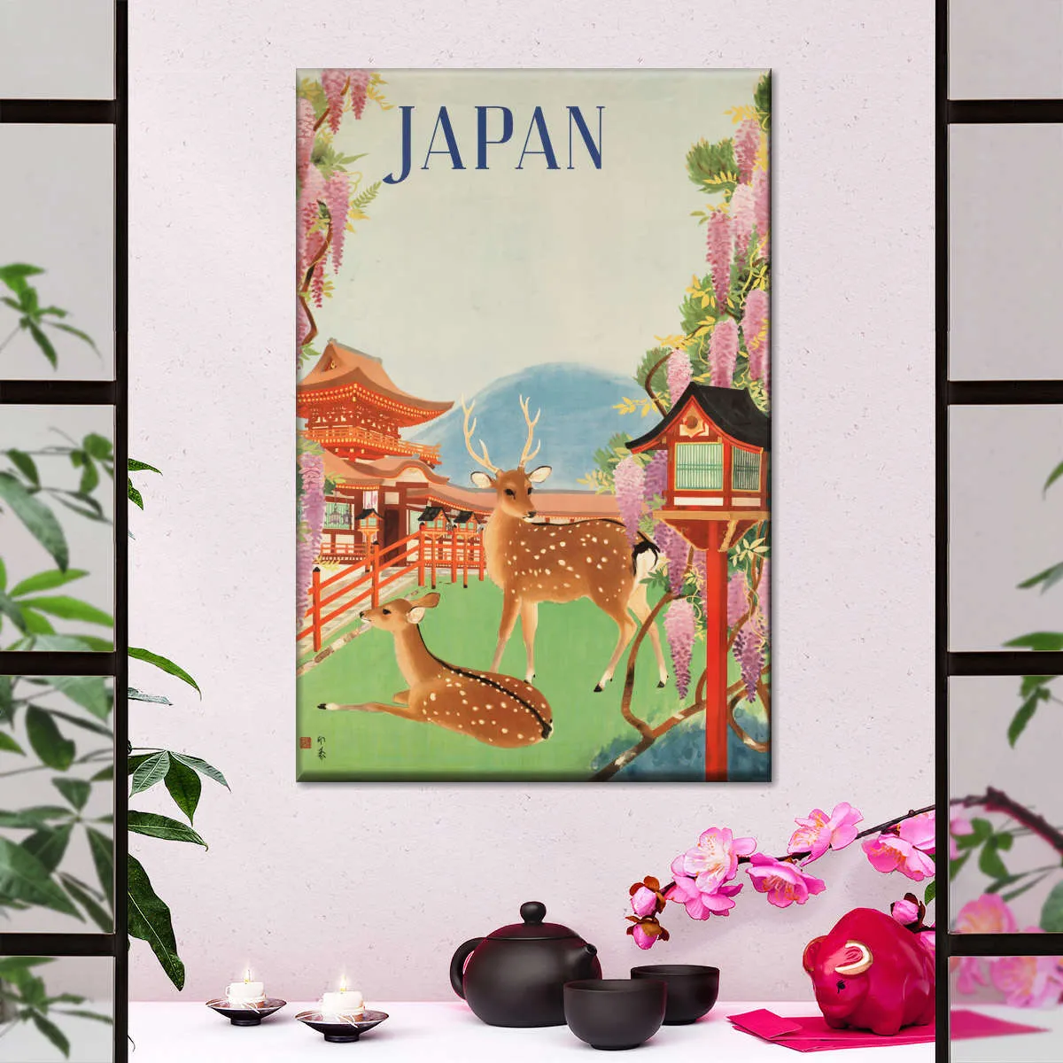 1930s Japanese Travel Poster Wall Art