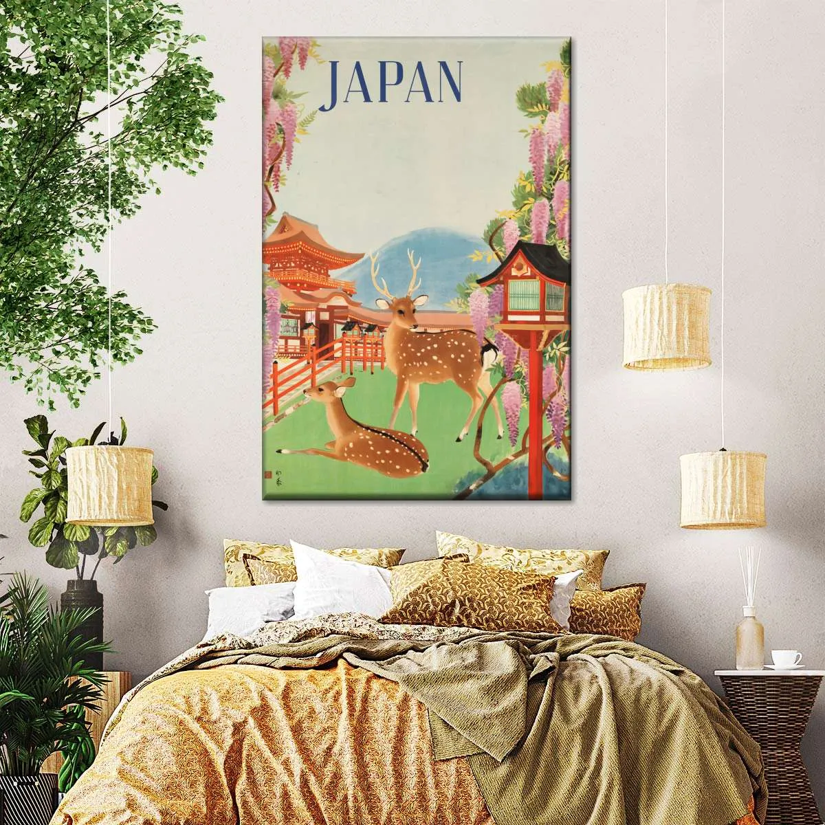 1930s Japanese Travel Poster Wall Art