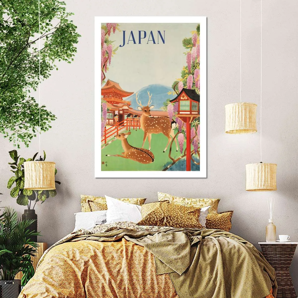 1930s Japanese Travel Poster Wall Art