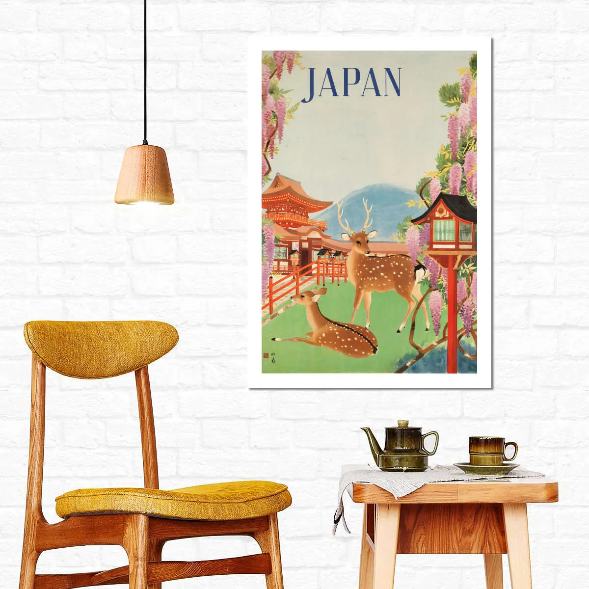 1930s Japanese Travel Poster Wall Art