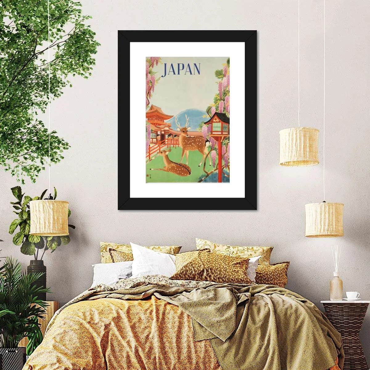 1930s Japanese Travel Poster Wall Art