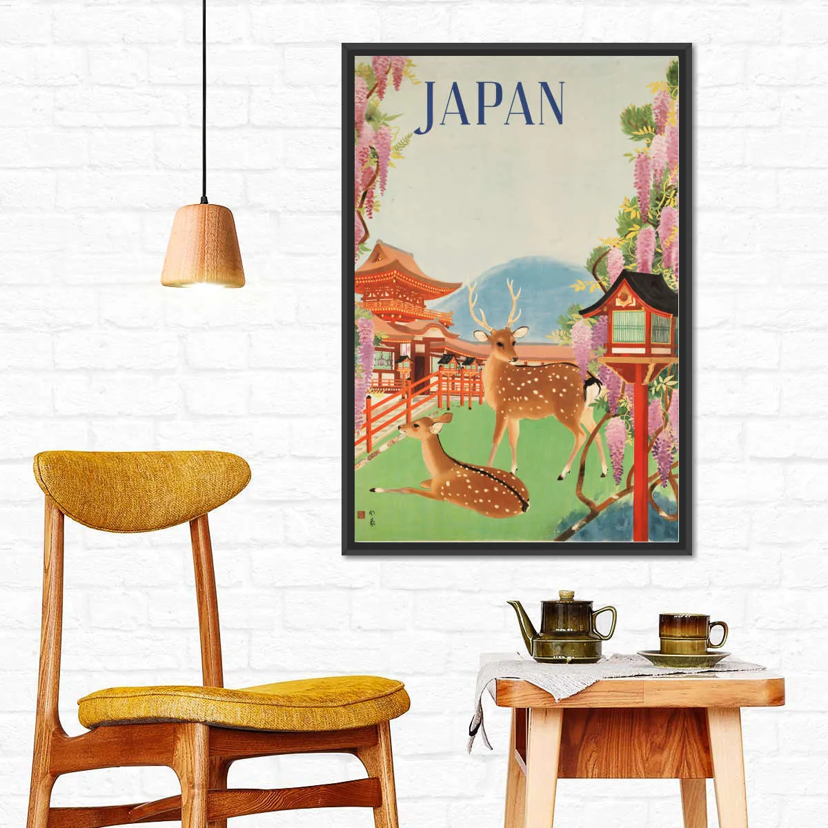 1930s Japanese Travel Poster Wall Art