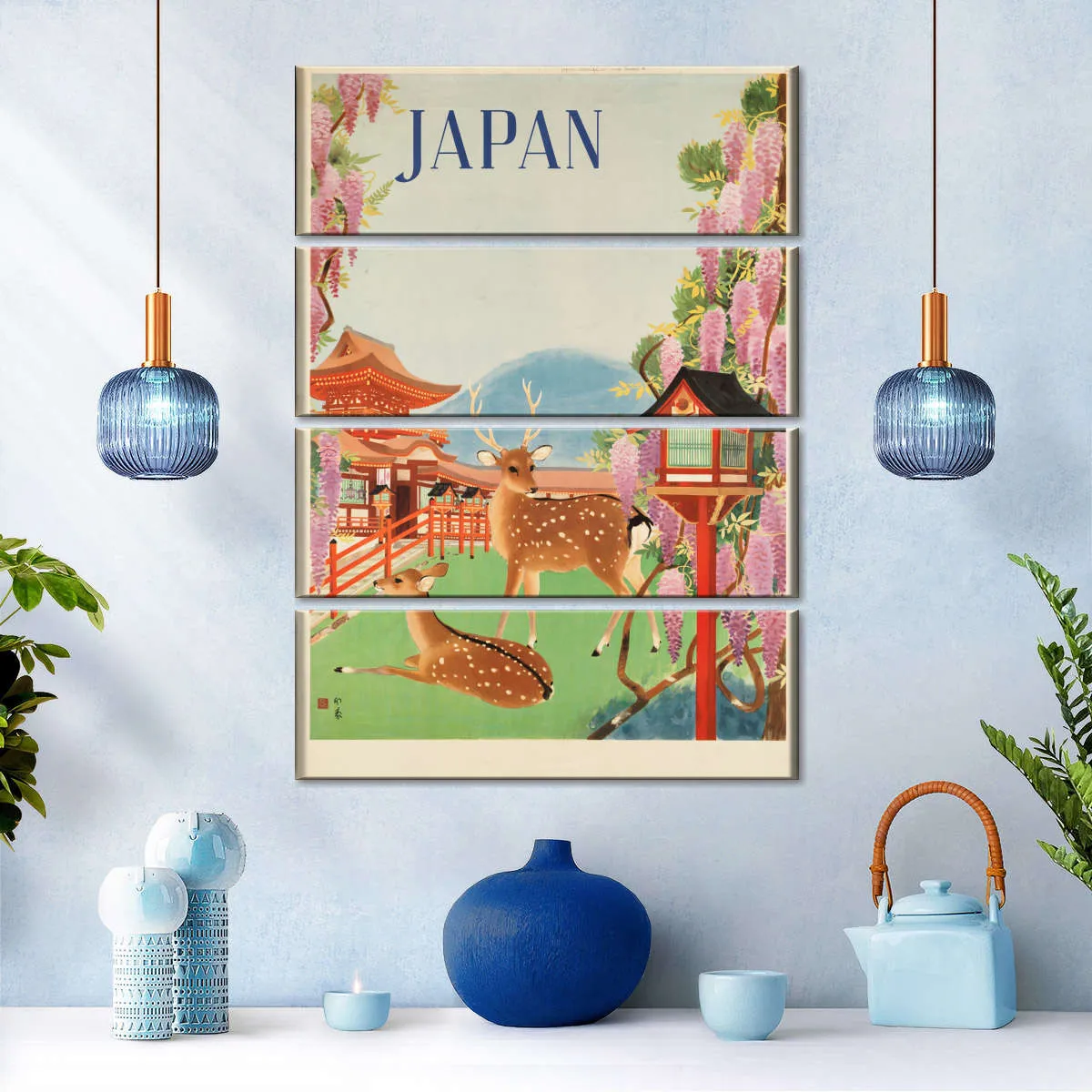 1930s Japanese Travel Poster Wall Art
