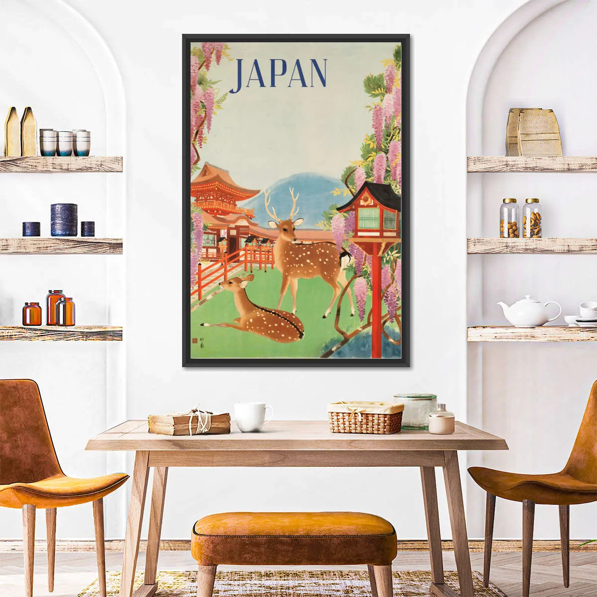 1930s Japanese Travel Poster Wall Art