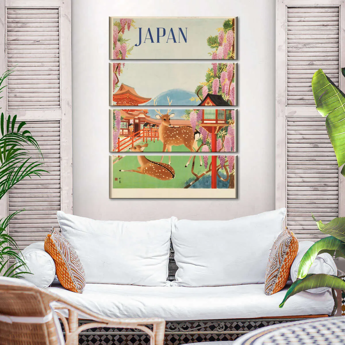 1930s Japanese Travel Poster Wall Art