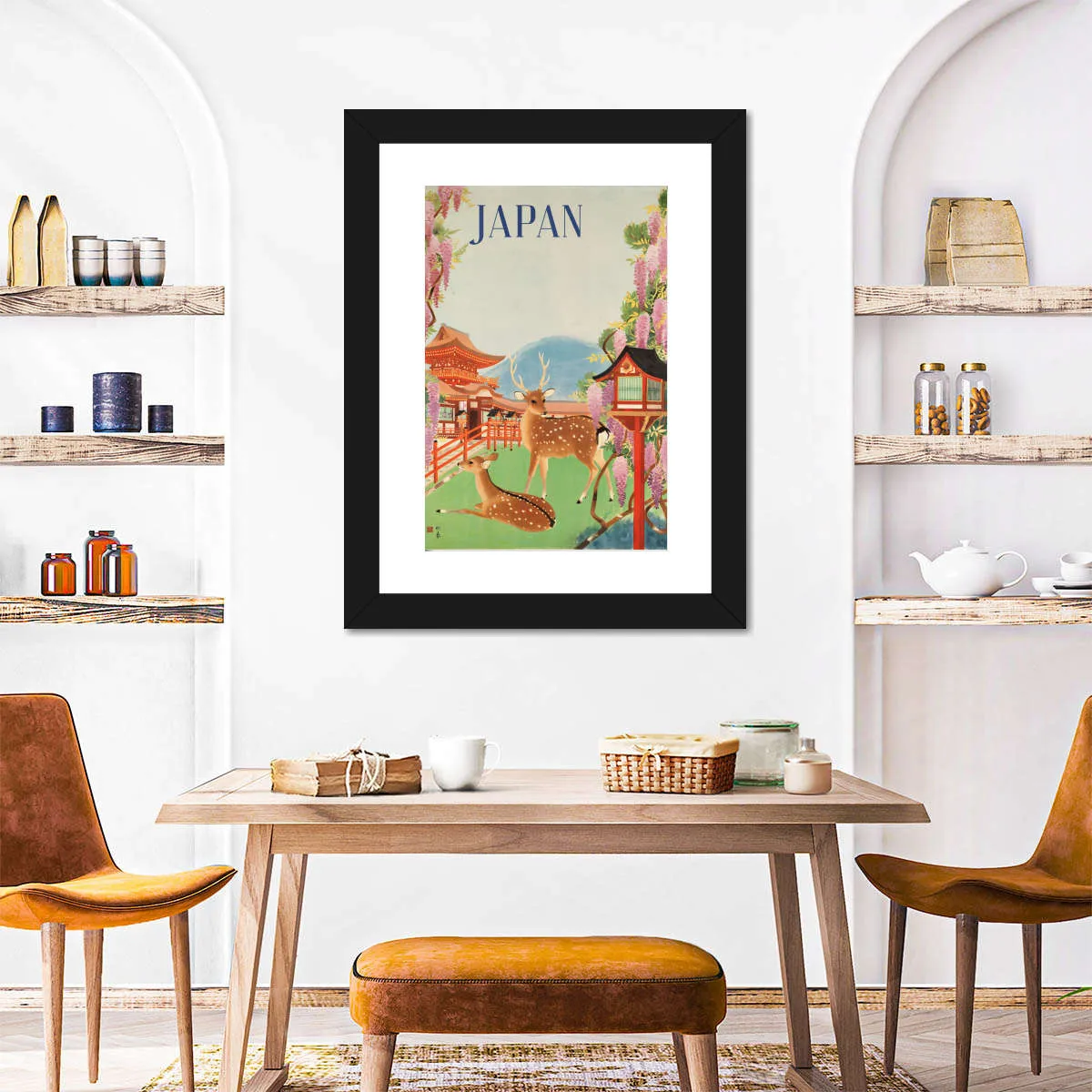 1930s Japanese Travel Poster Wall Art