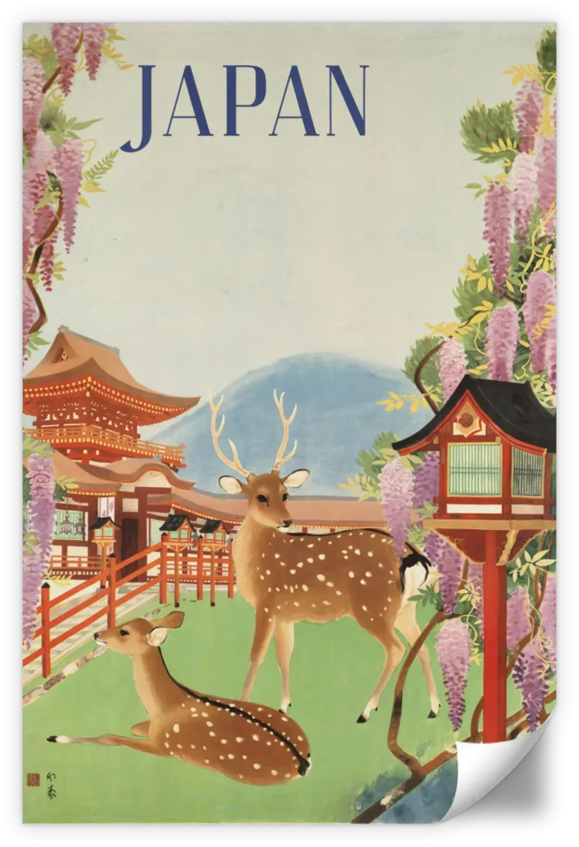 1930s Japanese Travel Poster Wall Art