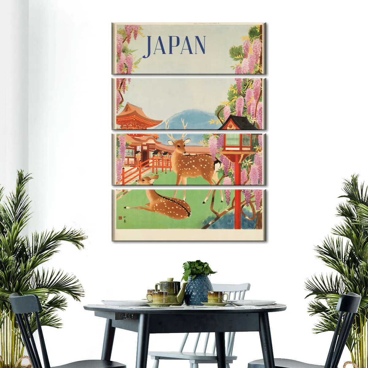 1930s Japanese Travel Poster Wall Art