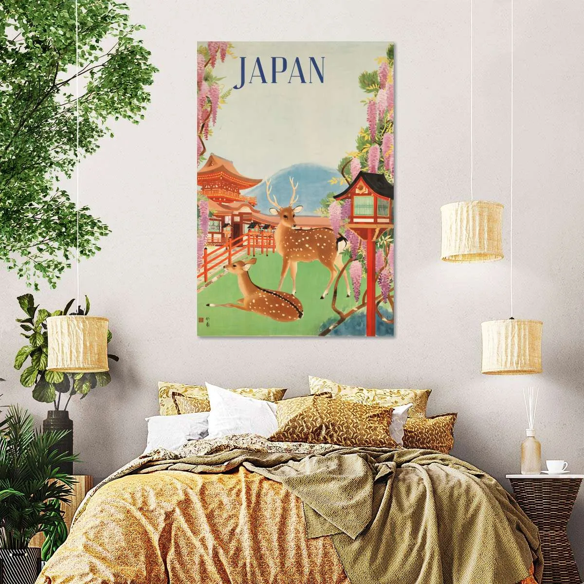 1930s Japanese Travel Poster Wall Art