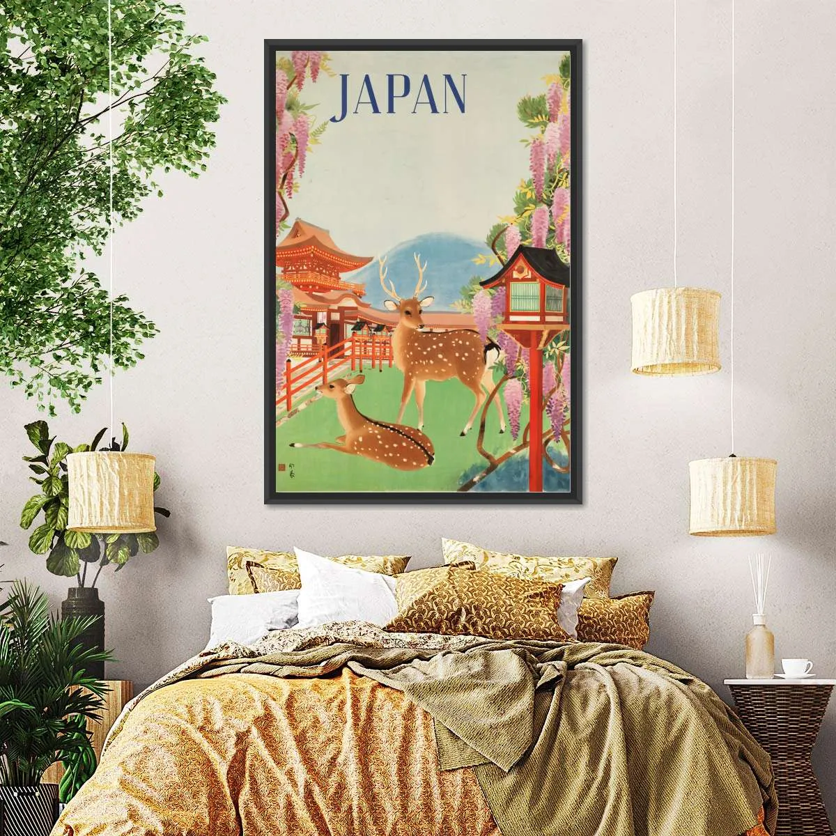 1930s Japanese Travel Poster Wall Art