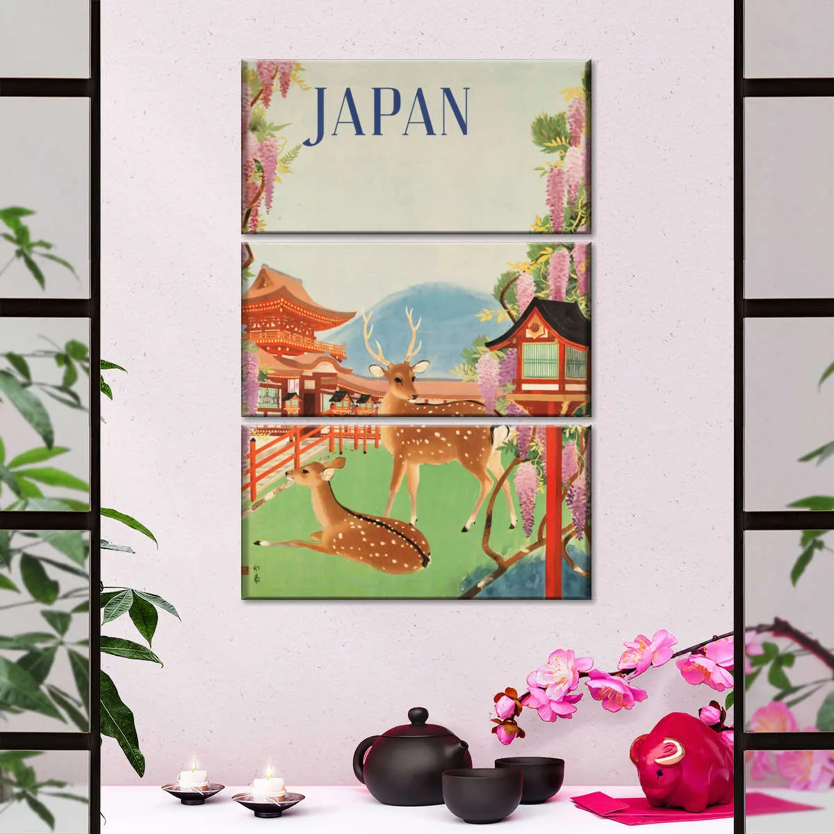 1930s Japanese Travel Poster Wall Art