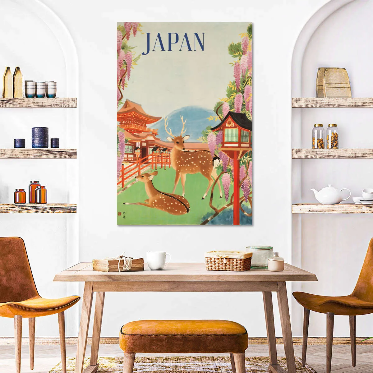 1930s Japanese Travel Poster Wall Art
