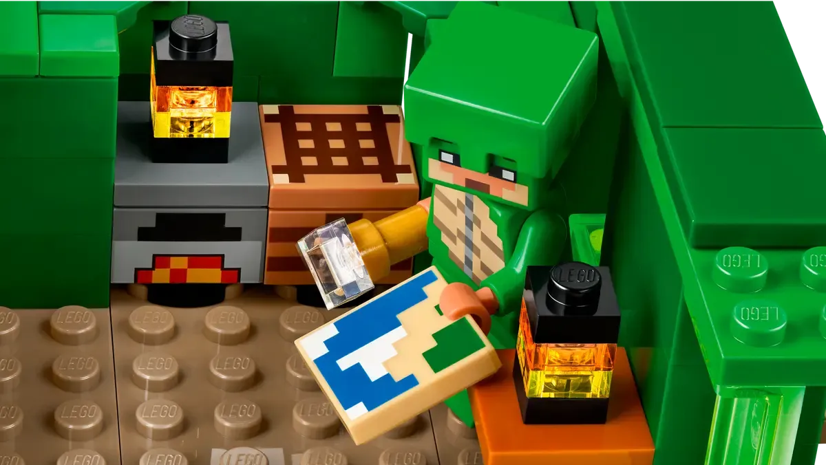 21254 LEGO MINECRAFT THE TURTLE BEACH HOUSE