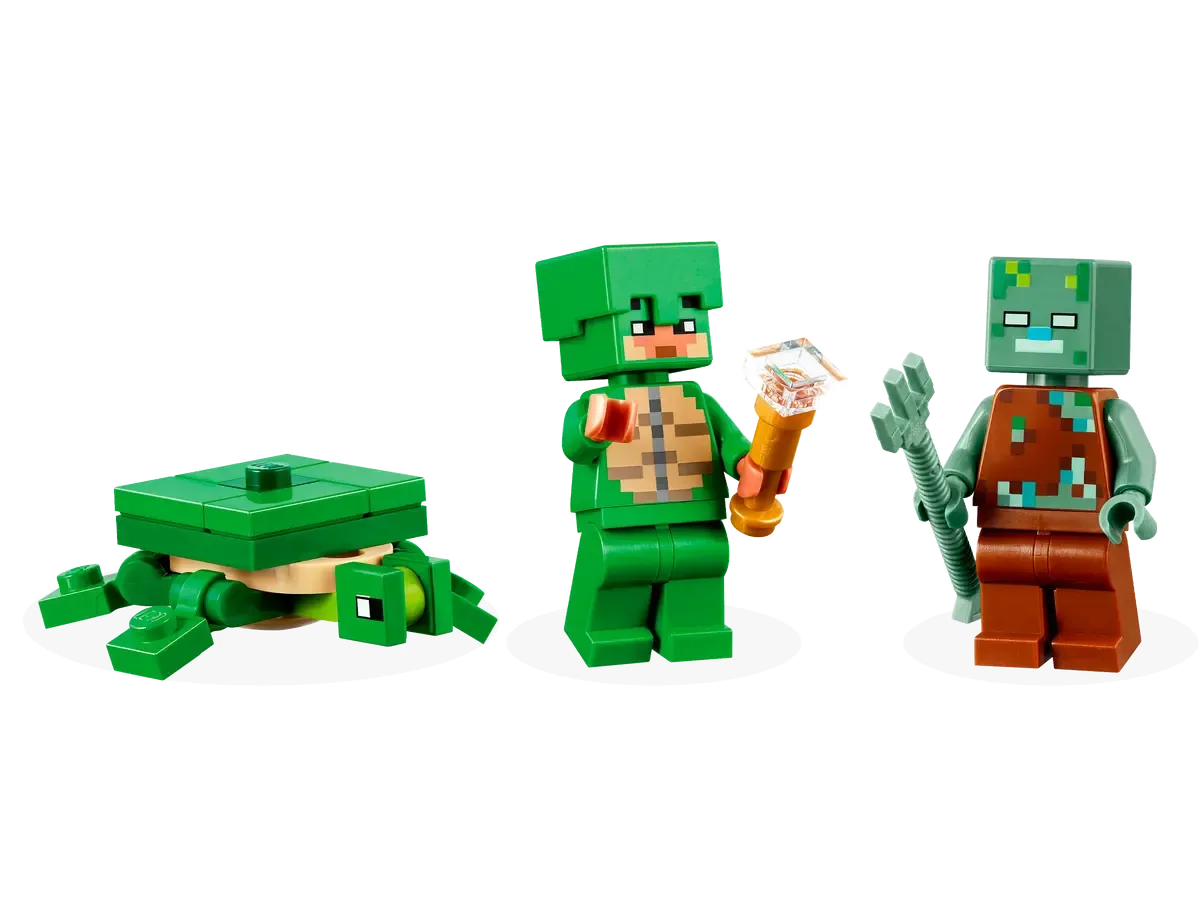 21254 LEGO MINECRAFT THE TURTLE BEACH HOUSE