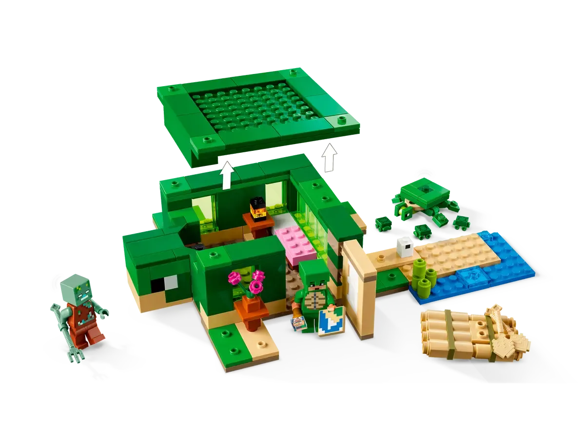 21254 LEGO MINECRAFT THE TURTLE BEACH HOUSE