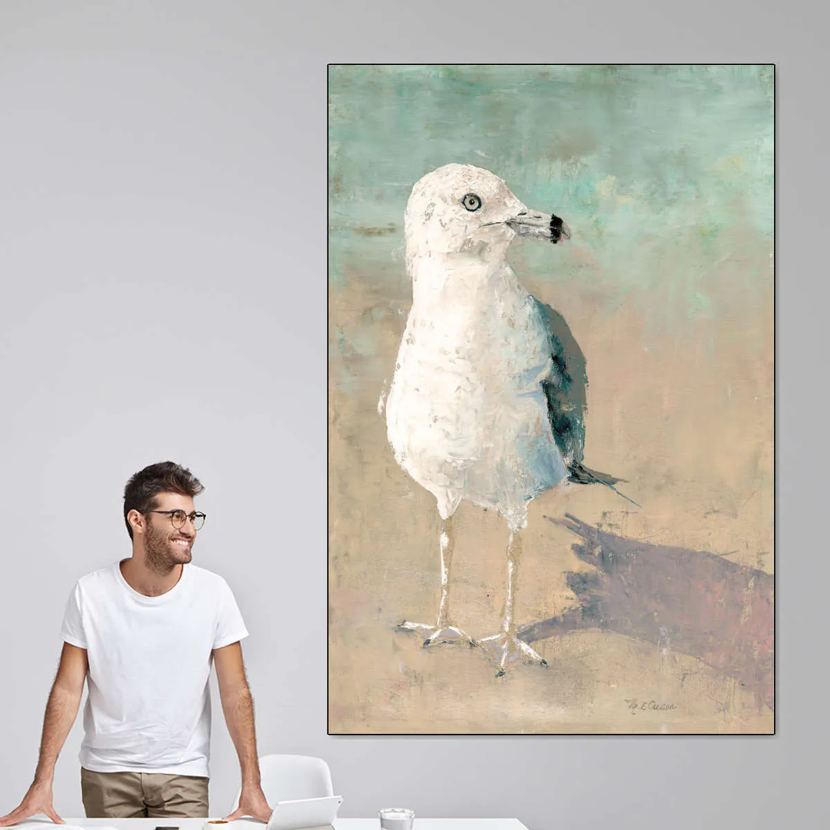 A Beach Bird I Wall Art