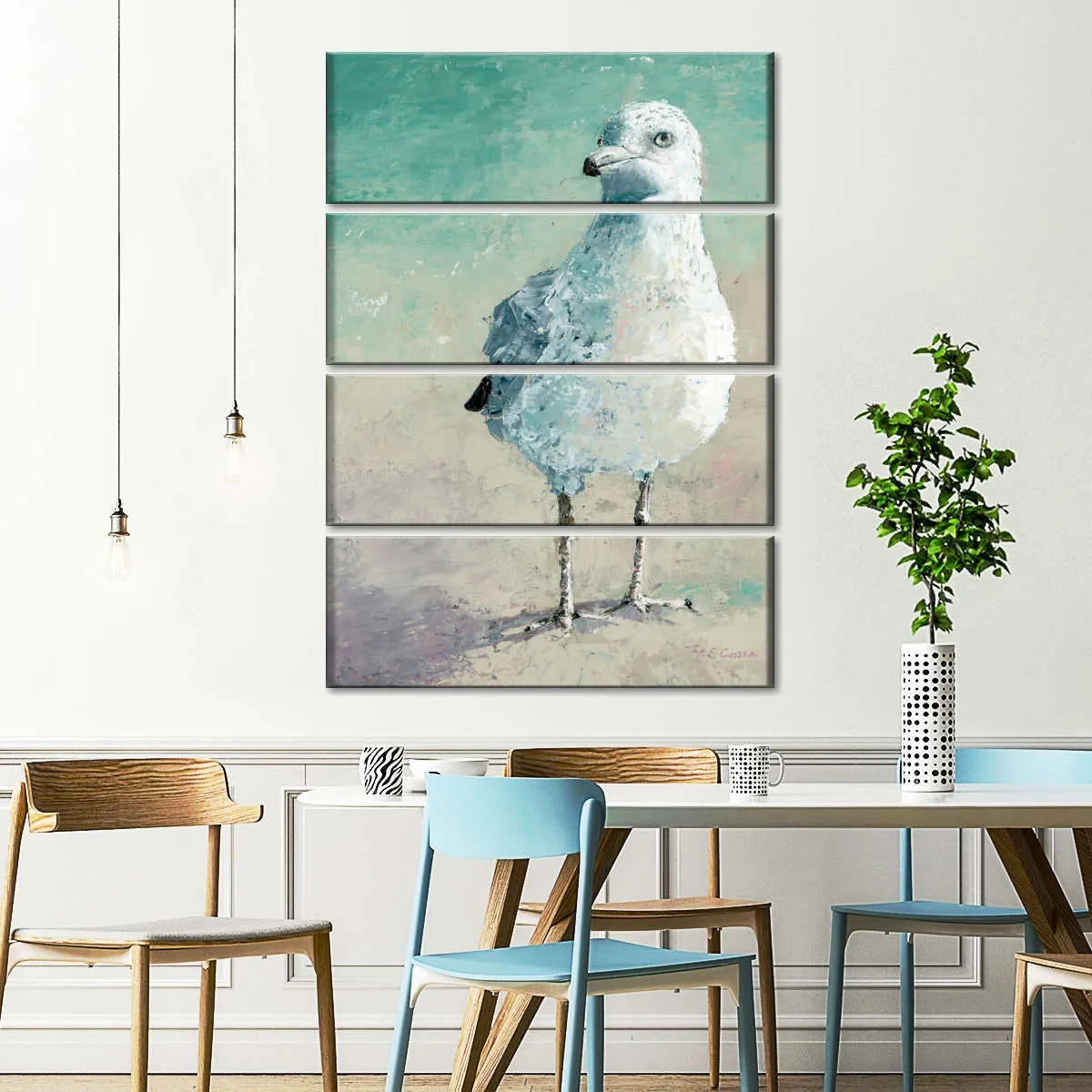 A Beach Bird II Wall Art