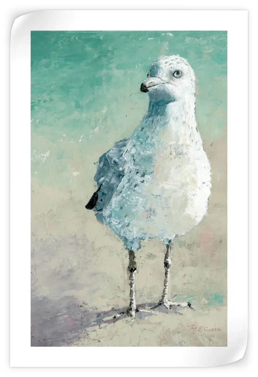 A Beach Bird II Wall Art