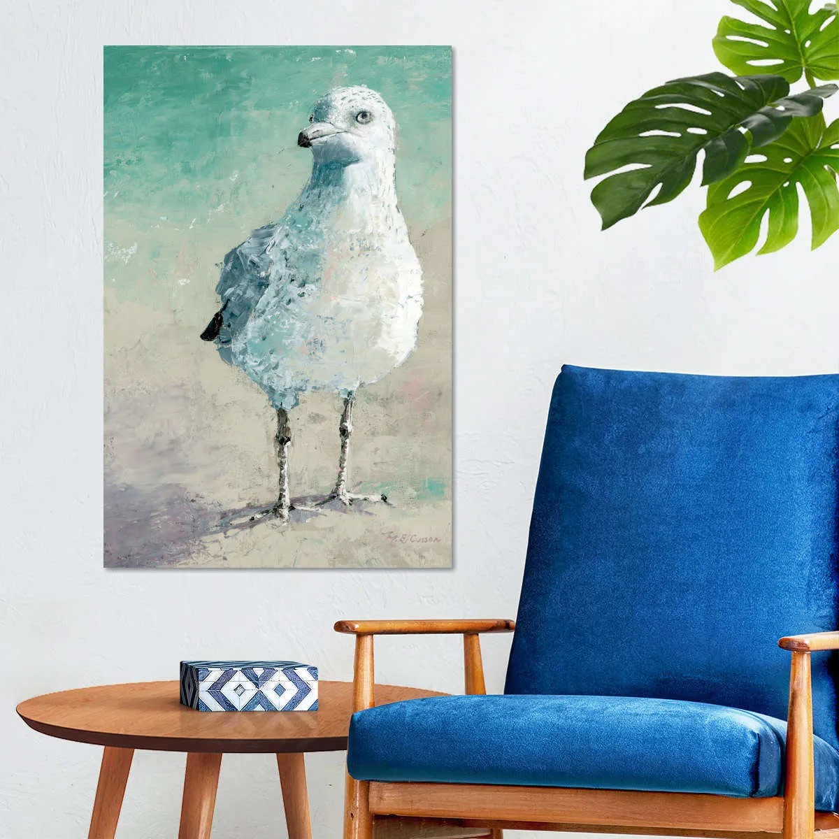 A Beach Bird II Wall Art
