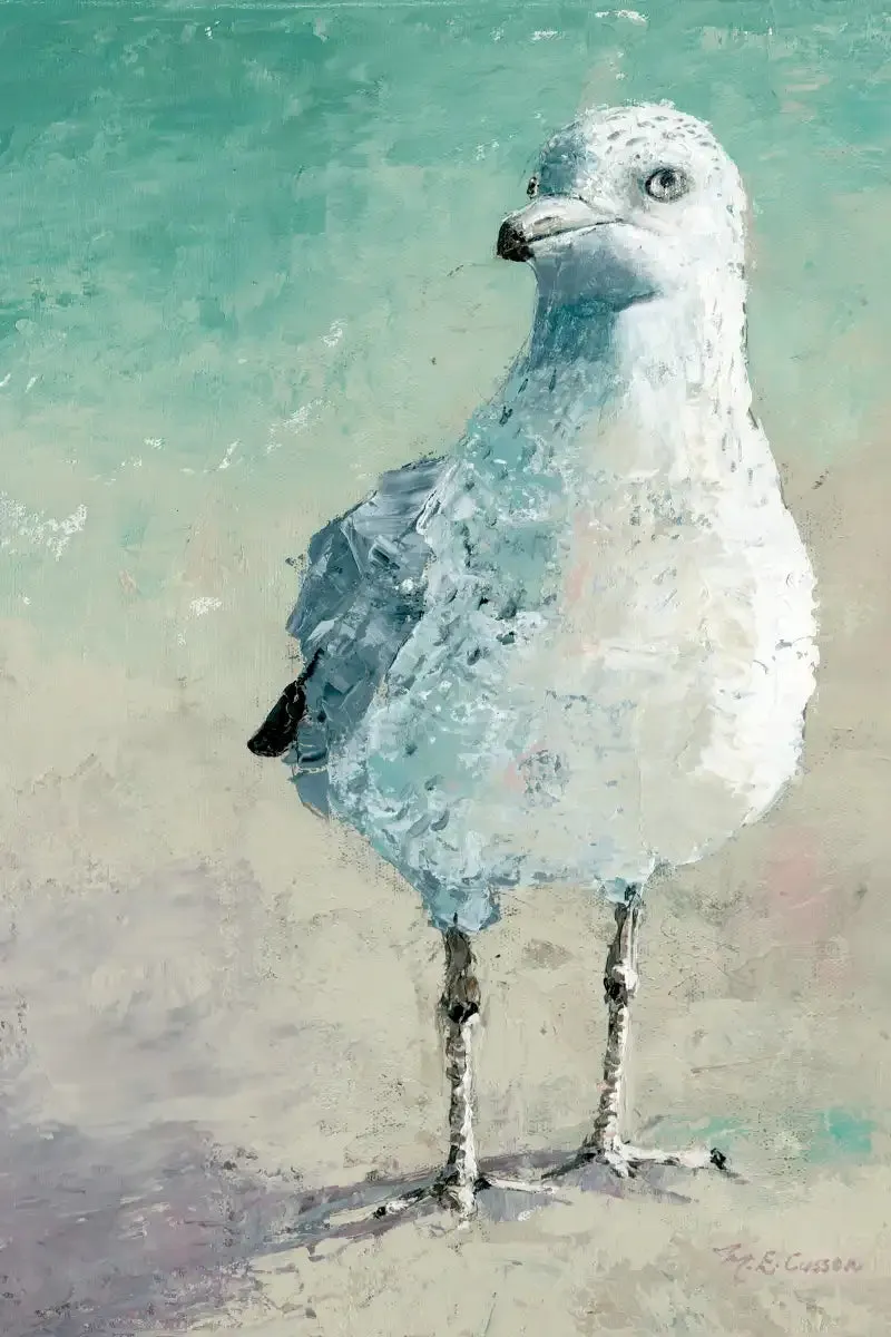 A Beach Bird II Wall Art