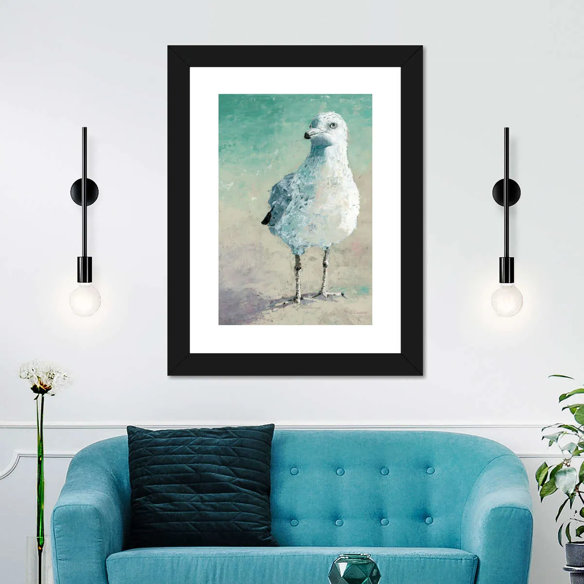 A Beach Bird II Wall Art