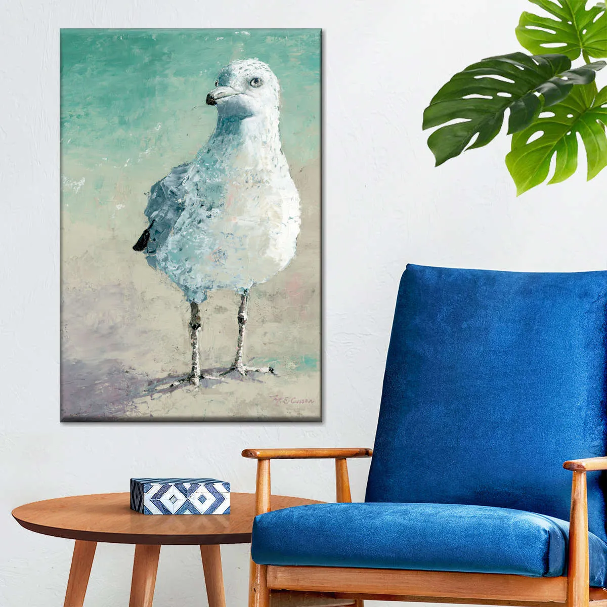 A Beach Bird II Wall Art