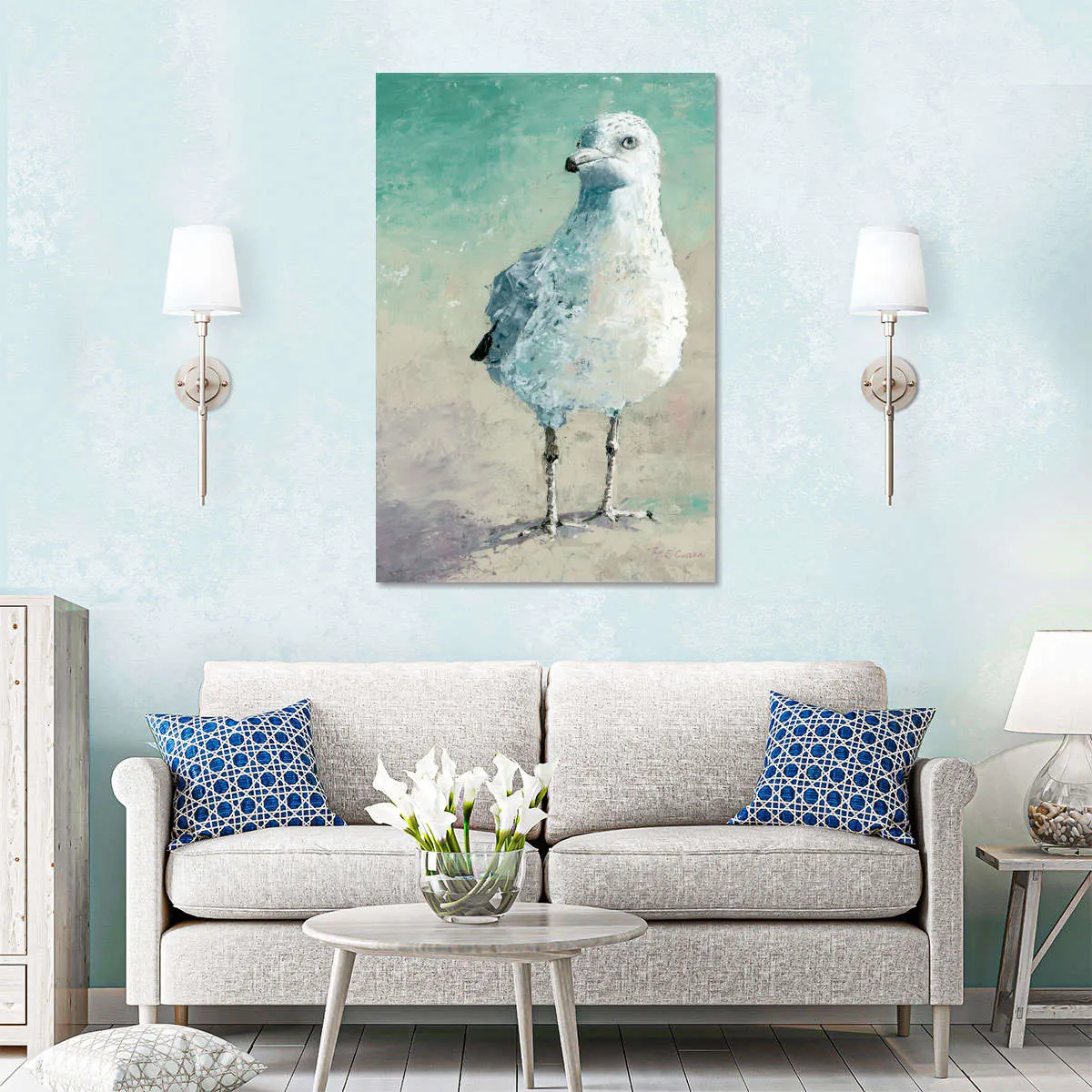 A Beach Bird II Wall Art