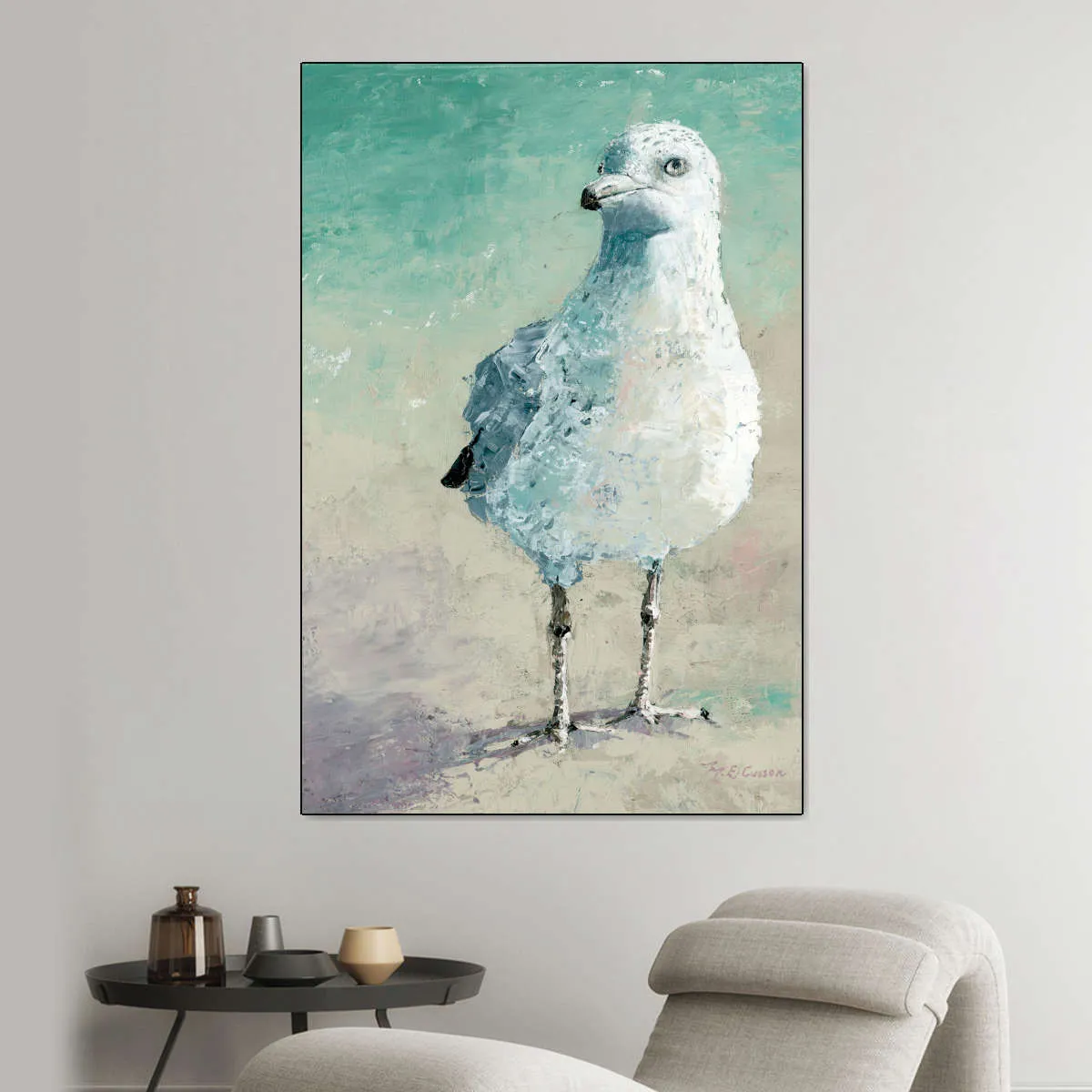 A Beach Bird II Wall Art