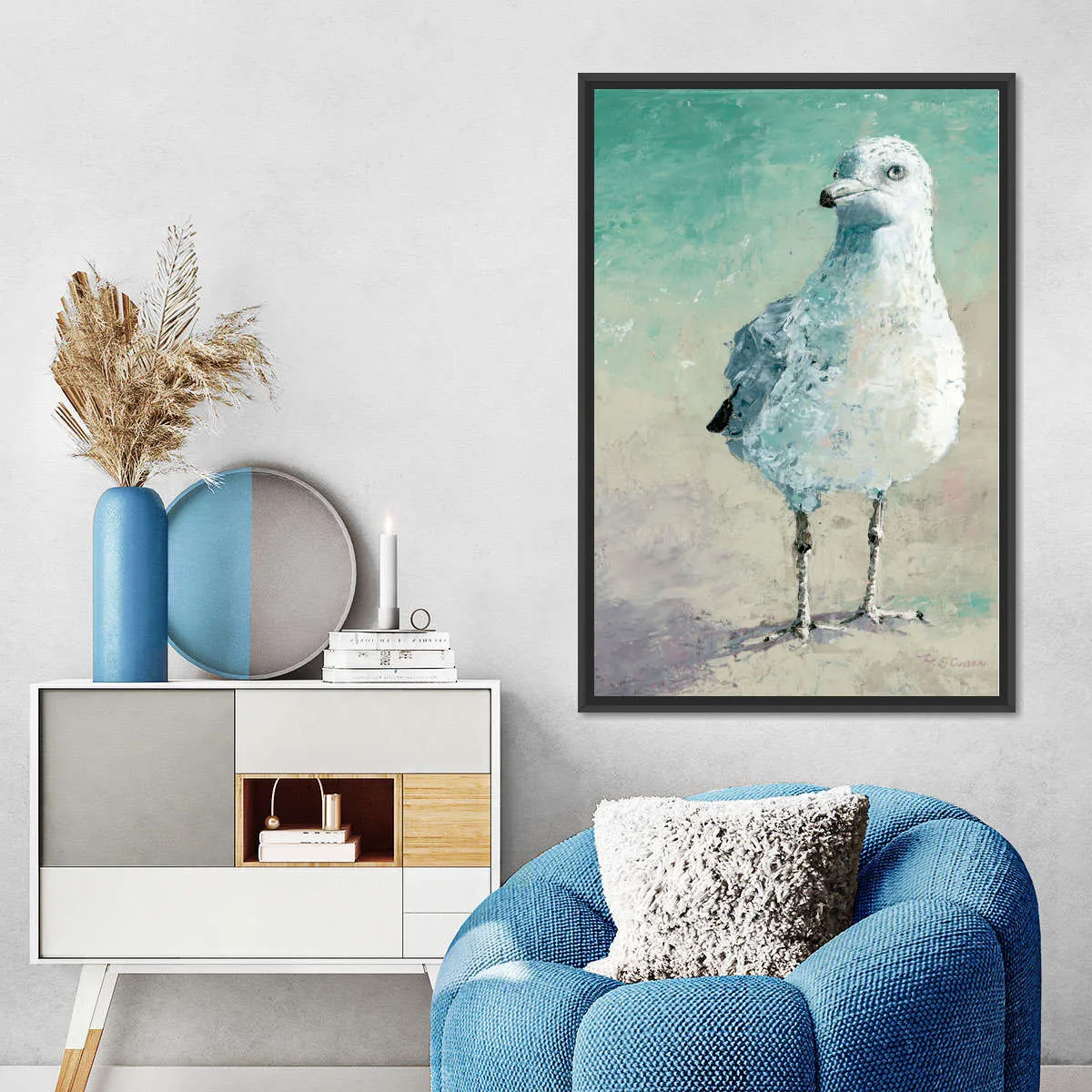 A Beach Bird II Wall Art
