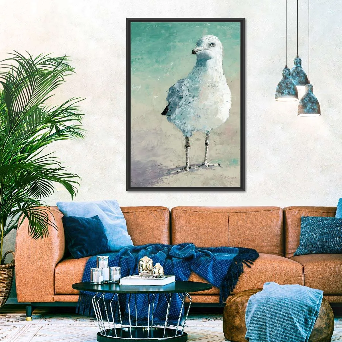 A Beach Bird II Wall Art