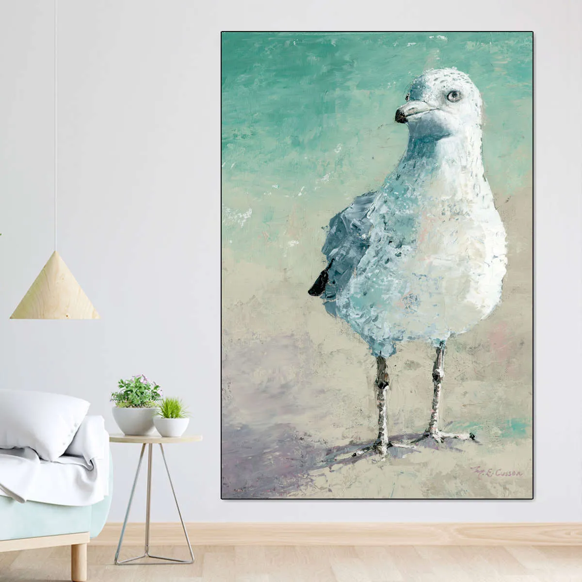 A Beach Bird II Wall Art