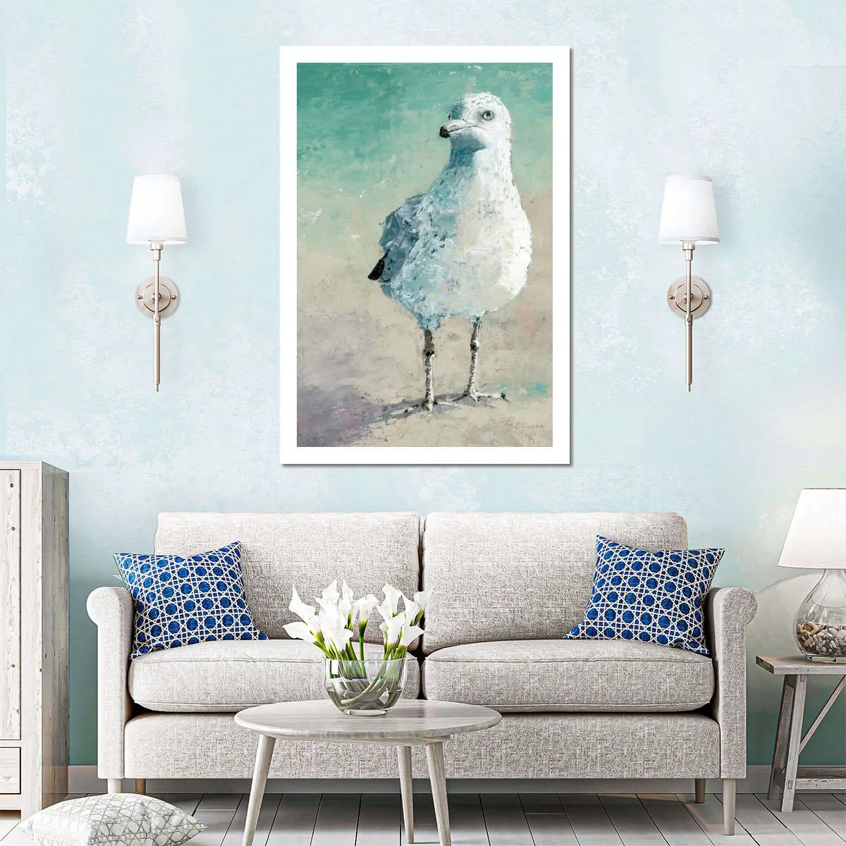A Beach Bird II Wall Art