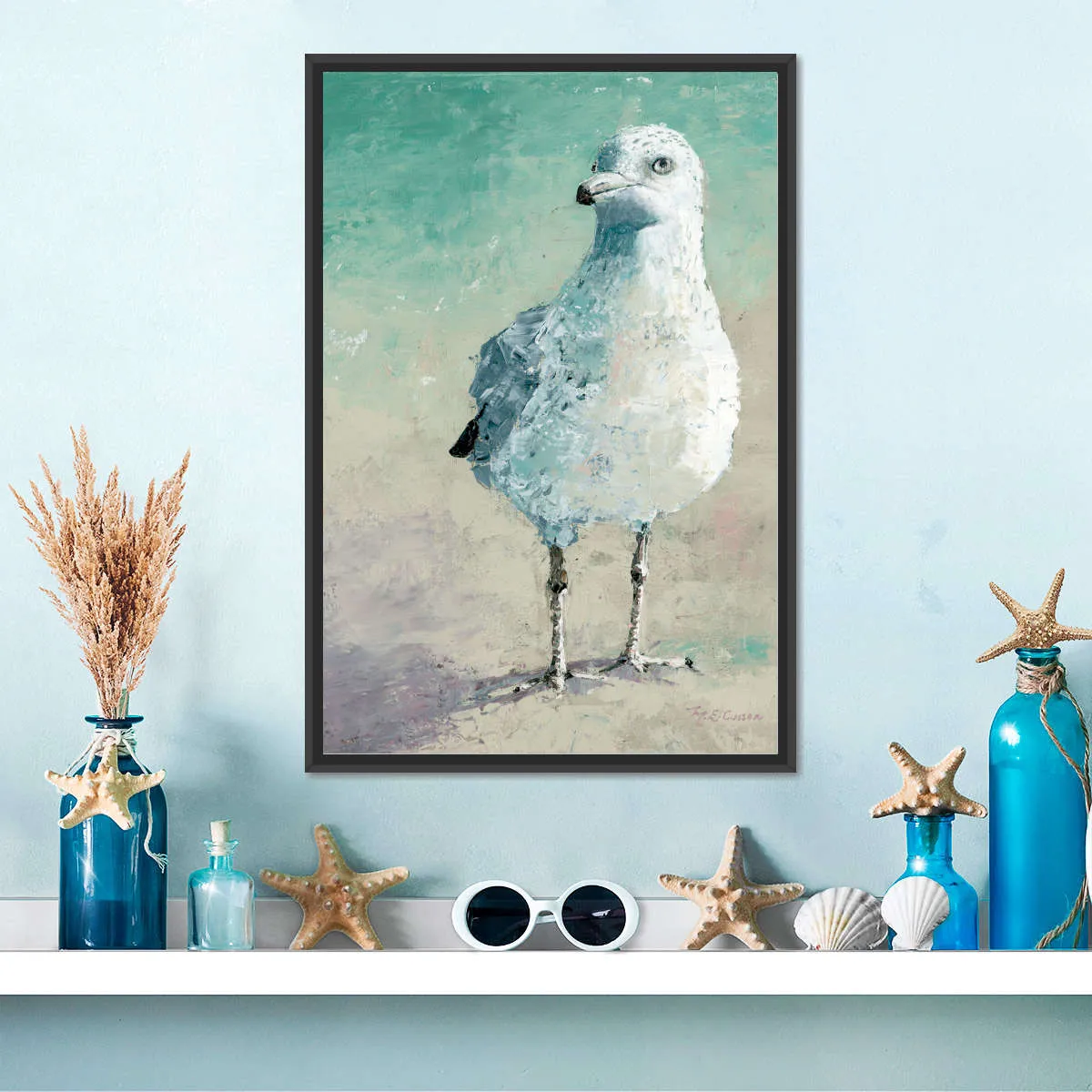 A Beach Bird II Wall Art
