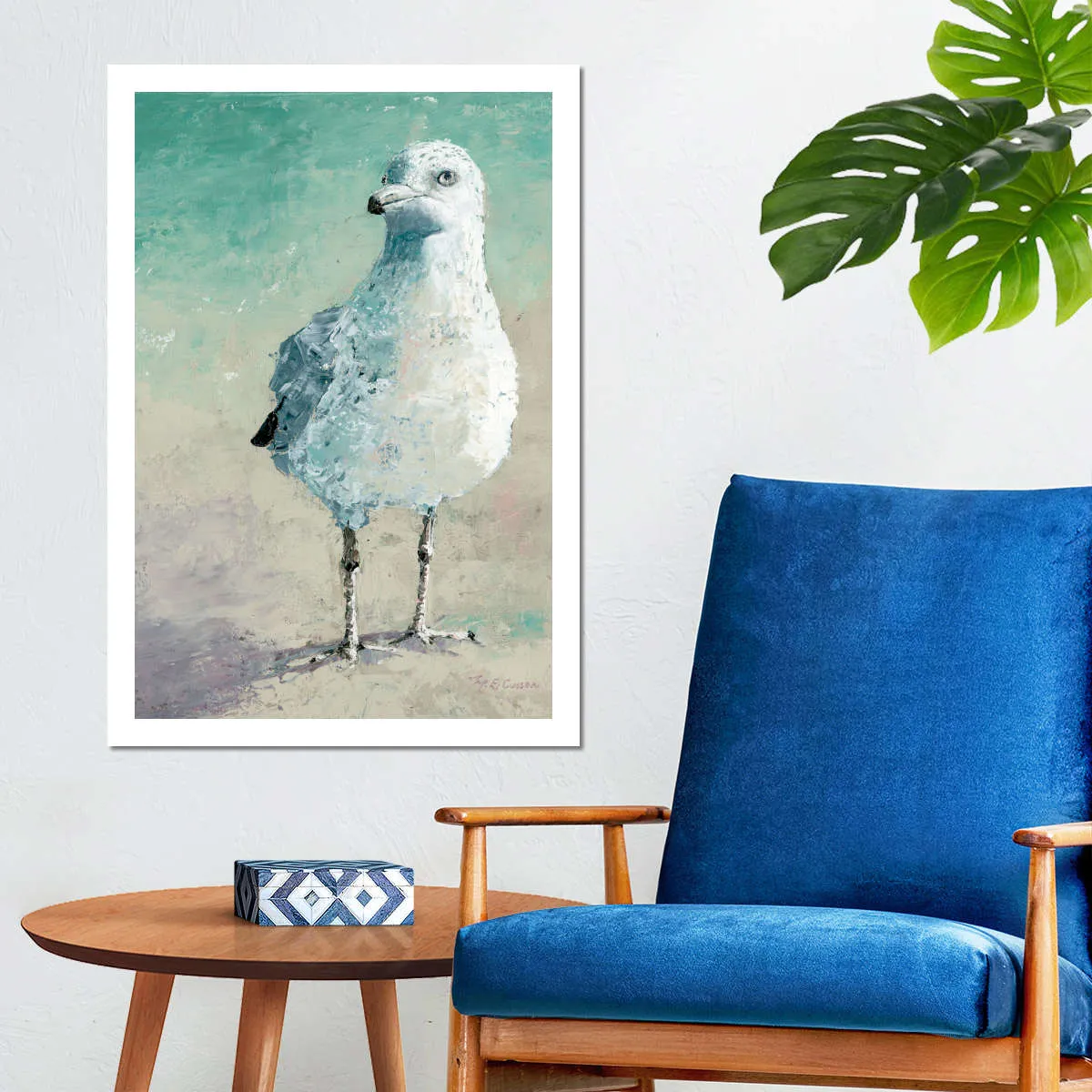 A Beach Bird II Wall Art
