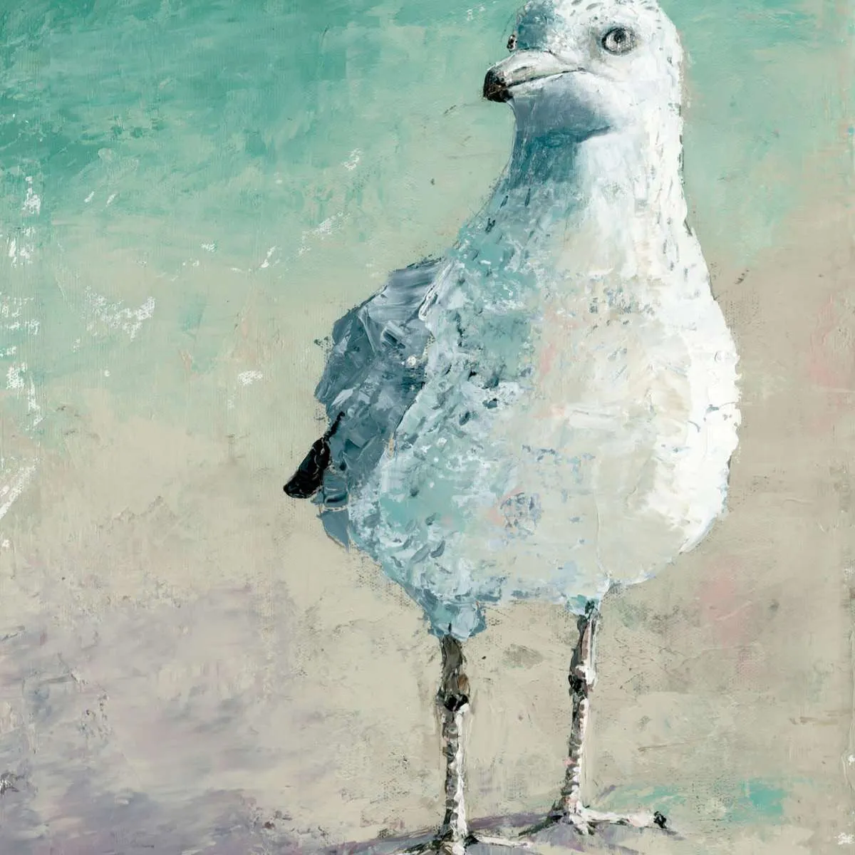 A Beach Bird II Wall Art