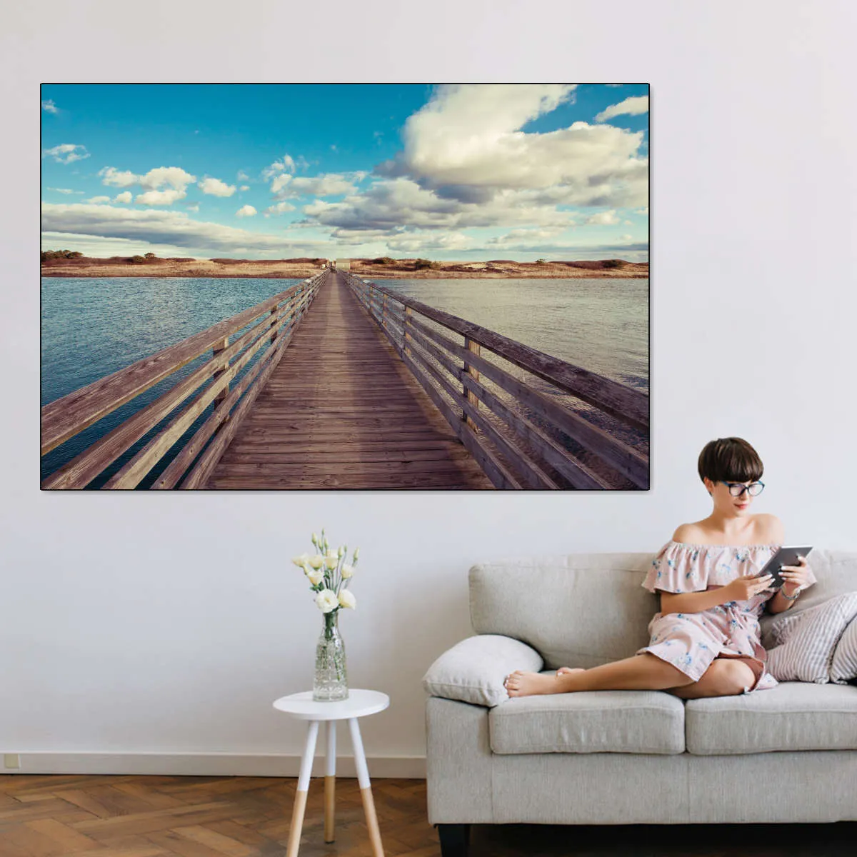 A Bridge To The Beach Wall Art