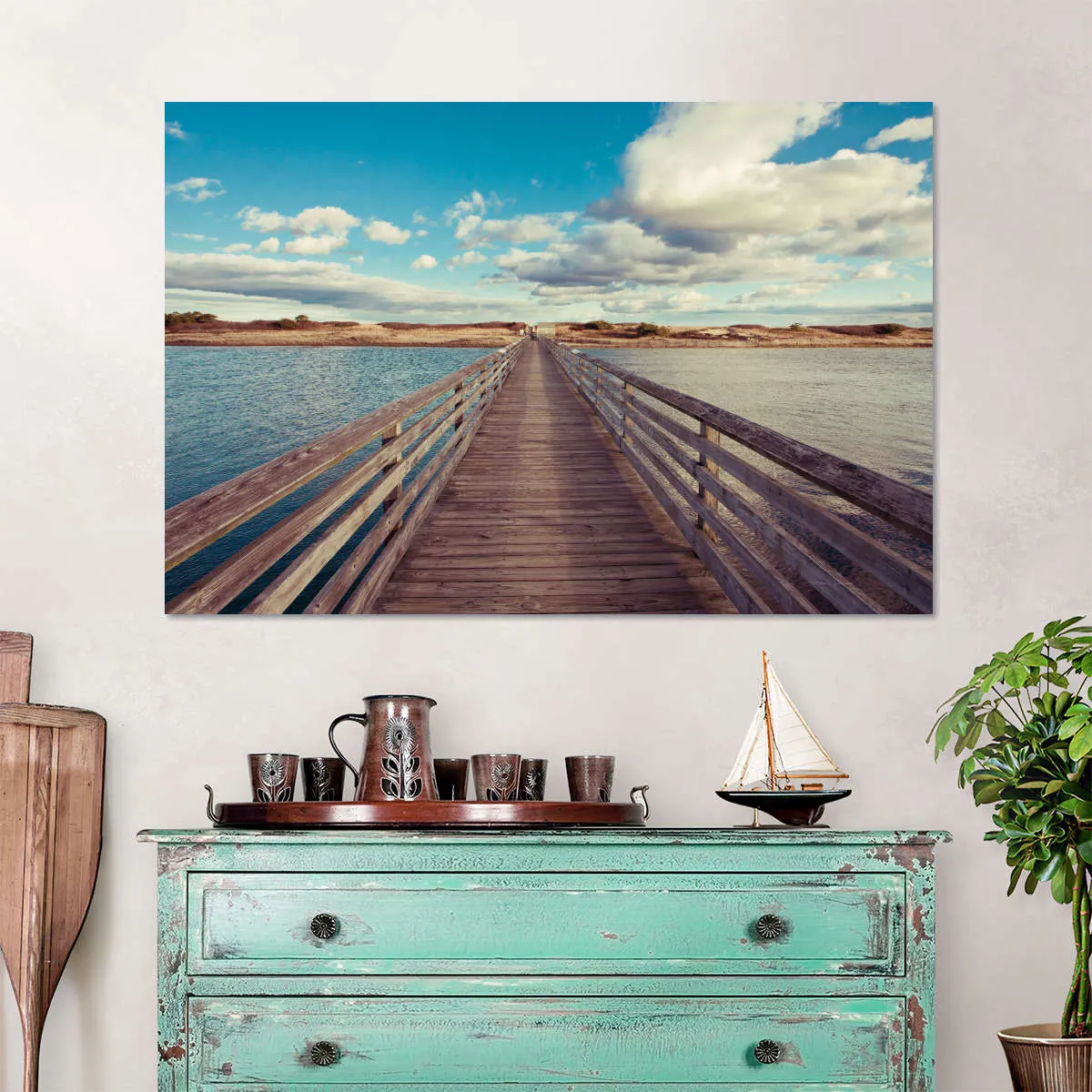 A Bridge To The Beach Wall Art