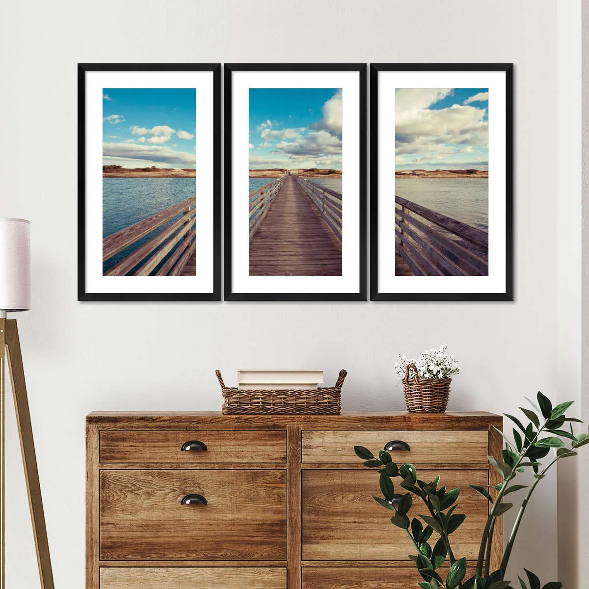 A Bridge To The Beach Wall Art