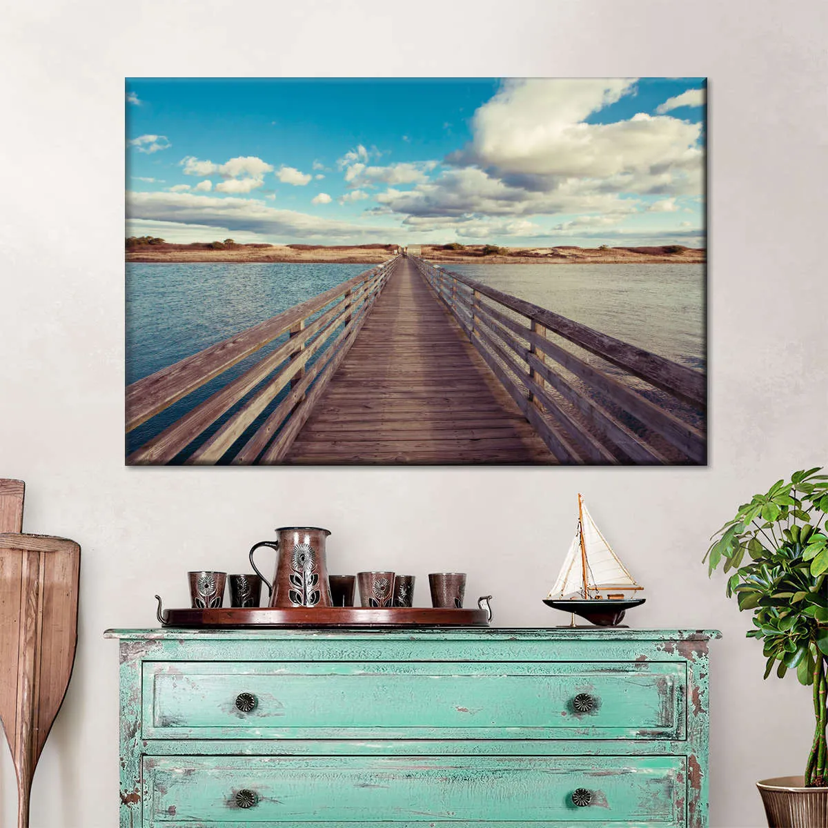 A Bridge To The Beach Wall Art