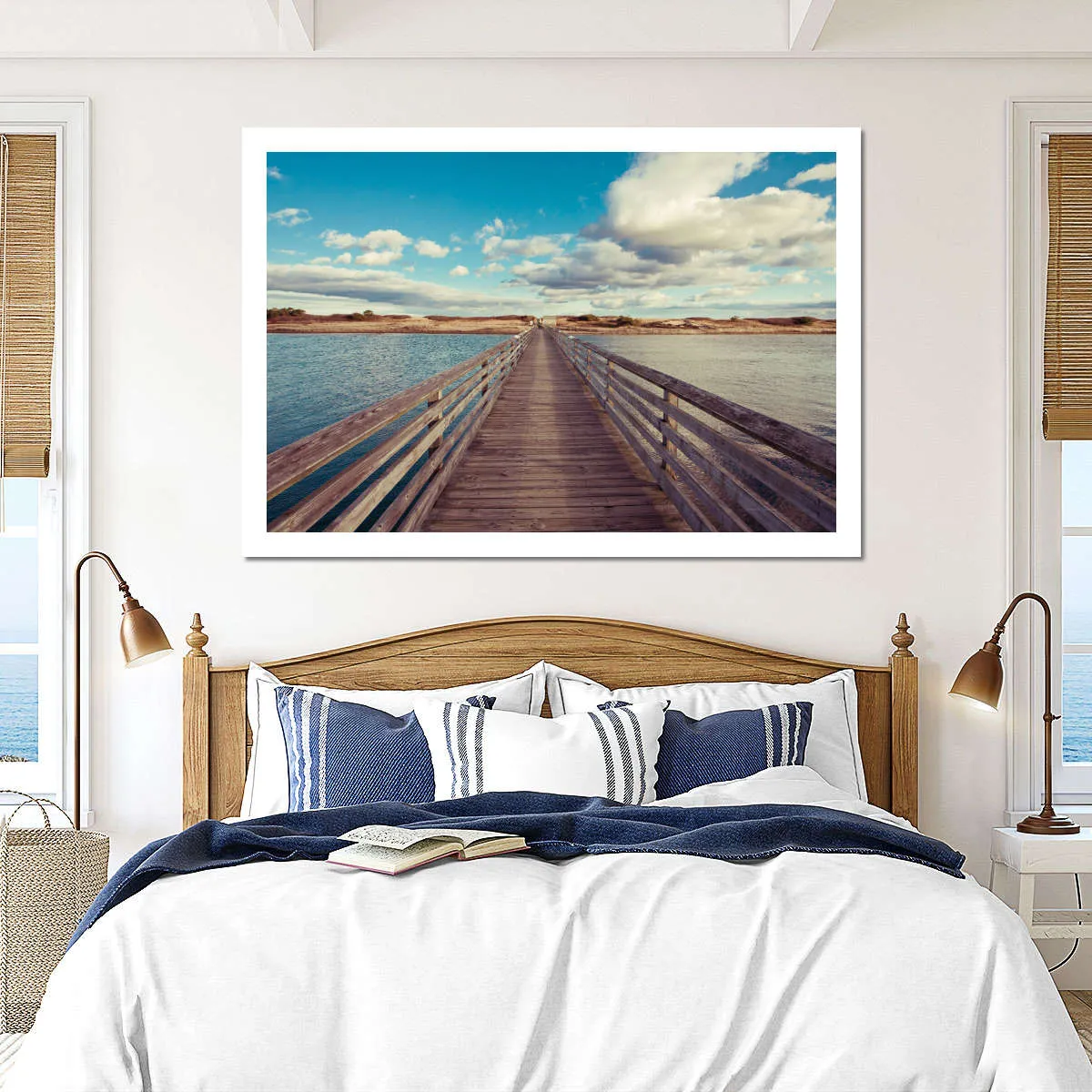A Bridge To The Beach Wall Art