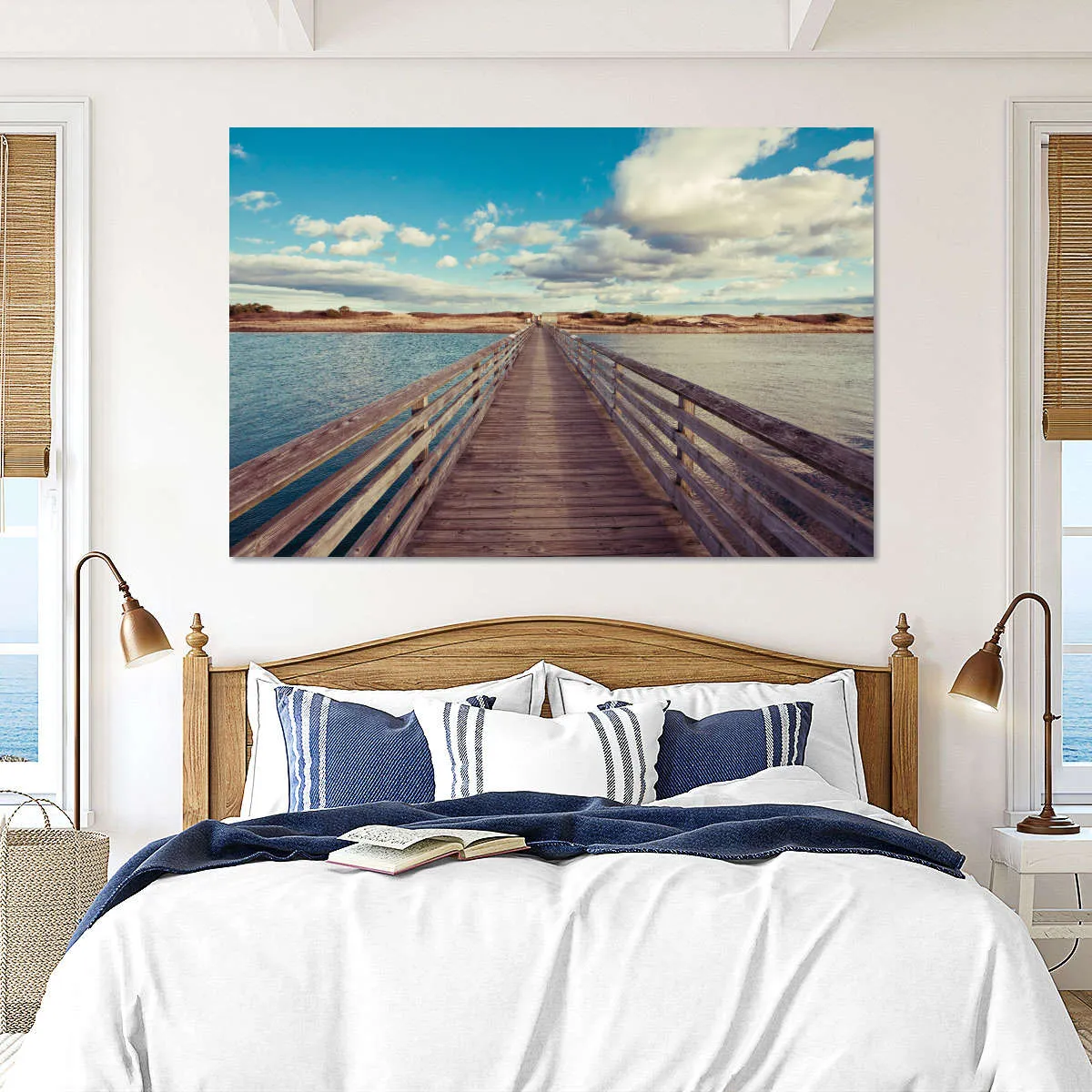 A Bridge To The Beach Wall Art