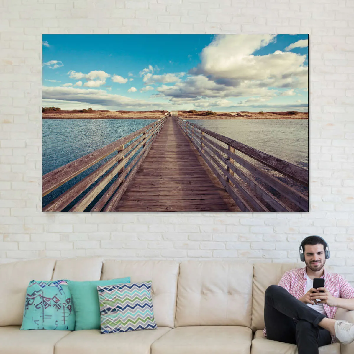A Bridge To The Beach Wall Art