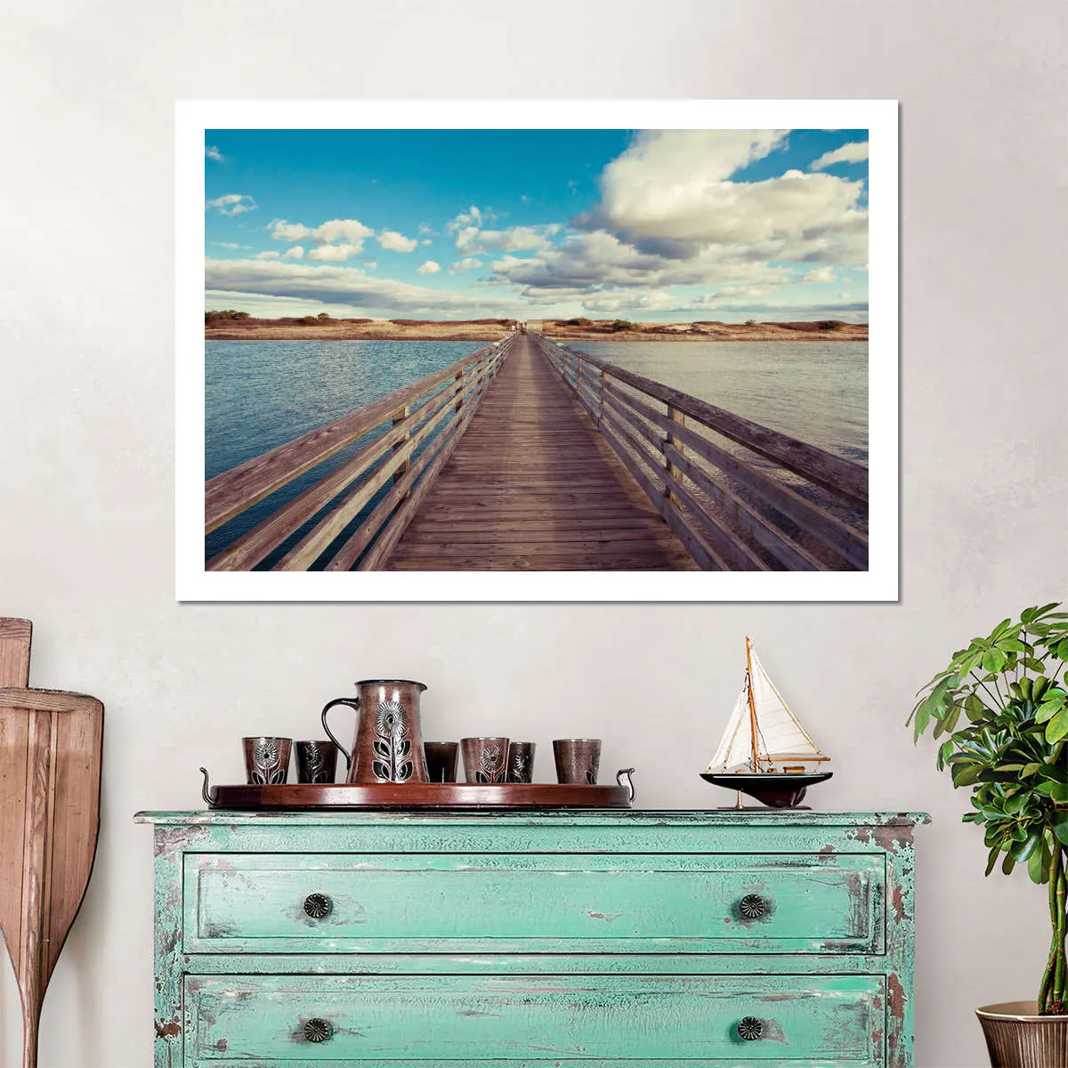 A Bridge To The Beach Wall Art